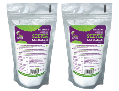 Stewia w kryształkach 200g -  Natusweet x2-1828