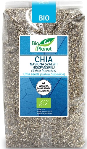 Chia - nasiona szałwii hiszpańskiej BIO 1 kg - Bio Planet-1831
