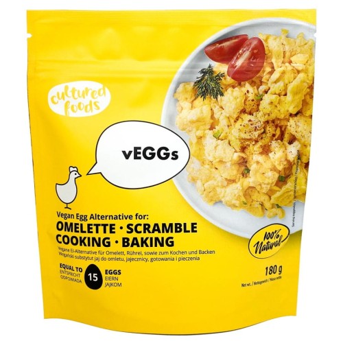 vEGGs Omelette - roślinny zamiennik jajek Cultured Foods 180g - Cultured Foods-1836