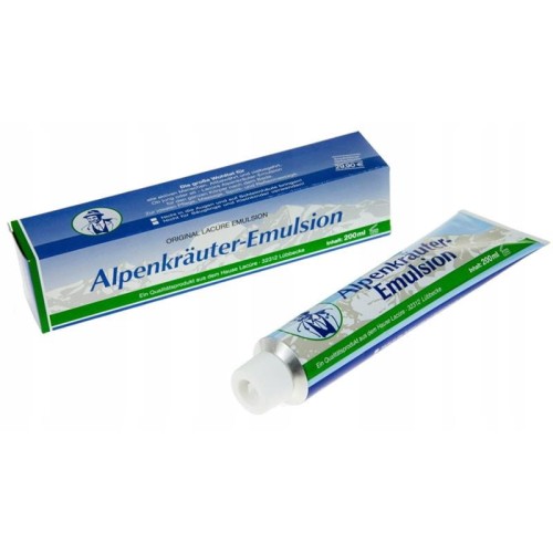 Alpenkrauter Emulsja rozgrzewająca z mentolem jałowcem melisą 200ml - Lacure -1855