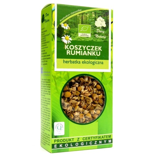 Herbatka koszyczek rumianku BIO 25g - Dary Natury-2021