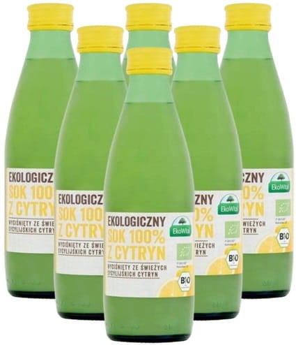 Sok z cytryn sycylijskich BIO 6x 250ml EkoWital-2027