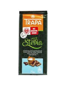 Czekolada Mleczna ze stewią 75g - Trapa 
