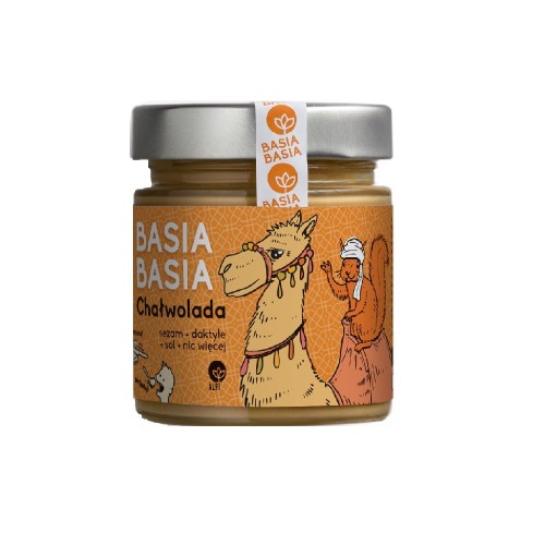 Krem sezamowo-daktylowy Chałwolada 210g - Basia Basia -2264