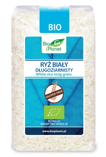 Ryż biały długoziarnisty bezglutenowy BIO 500g - Bio Planet-2277