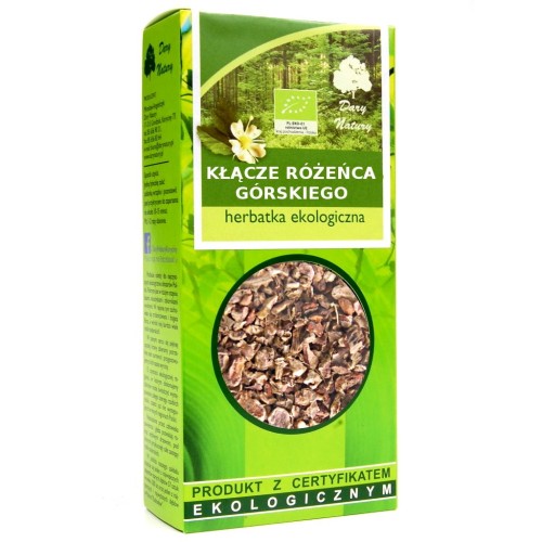 Herbatka ekologiczna Różeniec Górski kłącze 50g - Dary Natury-2294