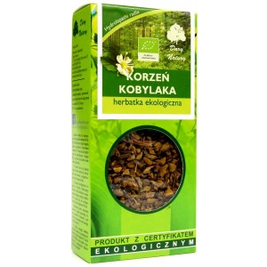 Herbatka ekologiczna Korzeń Kobylaka BIO 50g - Dary Natury