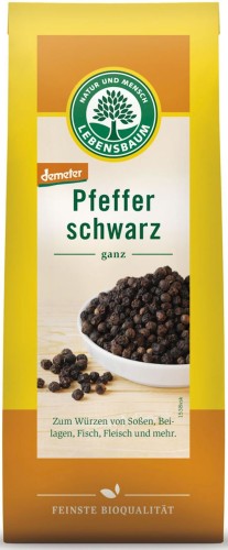 Pieprz czarny ziarnisty Demeter BIO 50g - Lebensbaum-2355