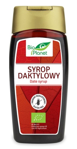Syrop daktylowy bezglutenowy BIO 250ml - Bio Planet-2381