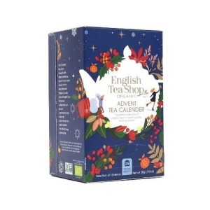 Herbatki ziołowe Kalendarz adwentowy (25x2) BIO 37,5 g - English Tea Shop