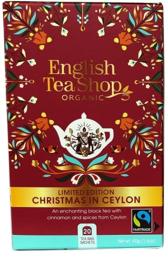 Herbata Ceylon - edycja świąteczna (20x1,8) BIO 37,5 g - English Tea Shop-2418