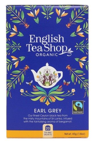 Herbata Earl Grey (20x2,25) BIO 45g - English Tea Shop-2420