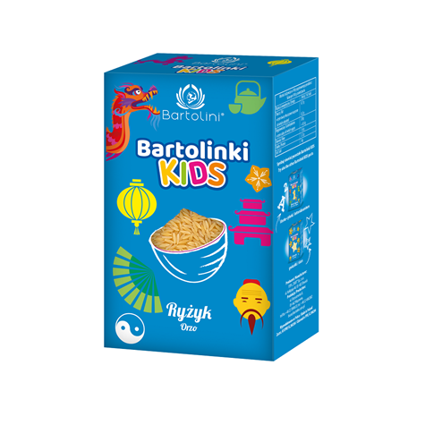 Makaron Kids dla dzieci Ryżyk Bartolinki 250g - Bartolini -2506