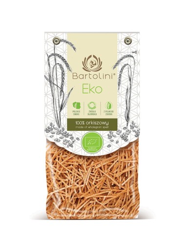 Makaron 100% orkiszowy *Krajanka średnia* BIO 250 g - Bartolini -2511