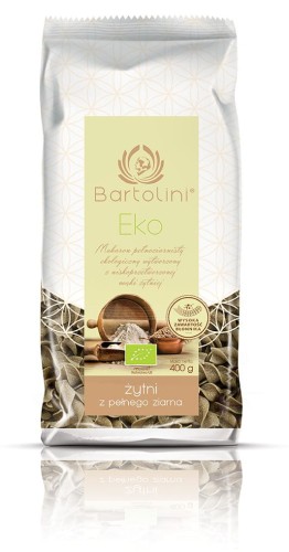 Makaron żytni pełnoziarnisty *Świderek* BIO 250 g Bartolini -2515
