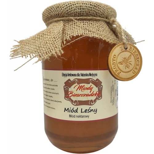 Miód Leśny 1200g - Miody Bieszczadzkie-2557