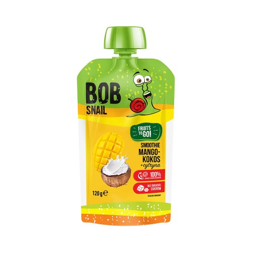 Smoothie mango-kokos-cytryna bez dodatku cukru 120 ml - Bob Snail-2565