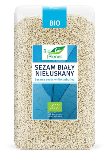 Sezam biały niełuskany BIO 1kg - Bio Planet -2570