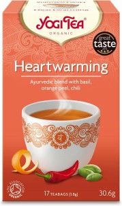 Herbatka rozgrzewająca (Heartwarming) BIO (17x1,8g) 30,6g - Yogi Tea 