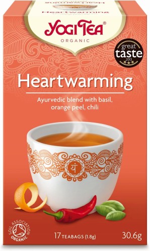 Herbatka rozgrzewająca (Heartwarming) BIO (17x1,8g) 30,6g - Yogi Tea -2573