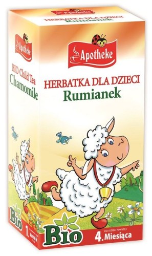 Herbatka dla dzieci Rumiankowa BIO (2x1G) 20G - Apotheke-2579