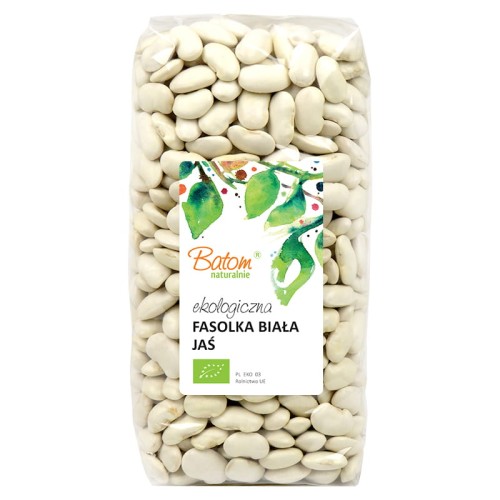 Fasolka biała Jaś BIO 1kg - Batom-2580