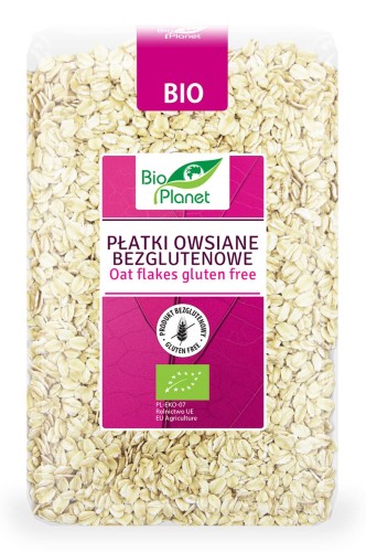 Płatki owsiane bezglutenowe BIO 1kg - Bio Planet-2584