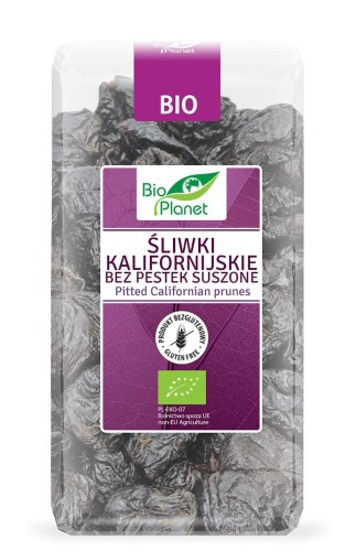 Śliwki kalifornijskie bez pestek, bezglutenowe BIO 400g - Bio Planet-2590