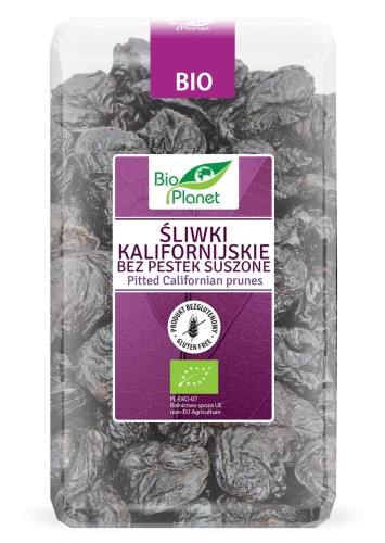 Śliwki kalifornijskie bez pestek, bezglutenowe BIO 1kg - Bio Planet-2589