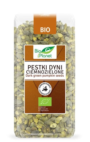 Pestki dyni ciemnozielone (uprawiane w Europie) BIO 350g - Bio Planet-2592