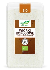 Wiórki kokosowe bezglutenowe 500g - Bio Planet
