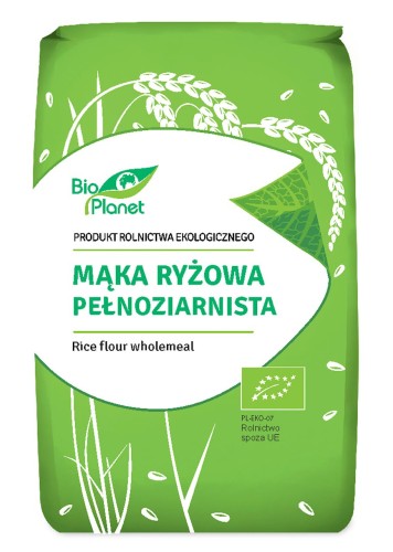 Mąka ryżowa pełnoziarnista BIO 500g - Bio Planet-2637