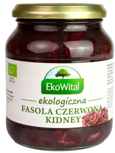 Fasola czerwona kidney w zalewie BIO 360g/240 g - Ekowital-2636