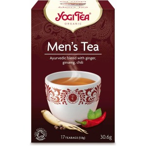 Herbatka ziołowo-korzenna Men's Tea dla Mężczyzny BIO (17 x 1,8g) 30,6g - Yogi Tea