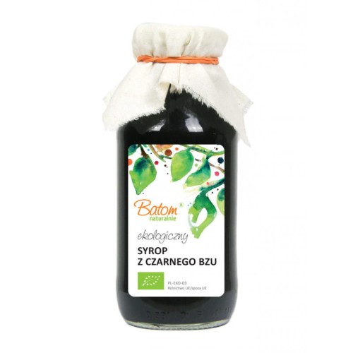 Syrop z czarnego bzu BIO 330ml BATOM-130