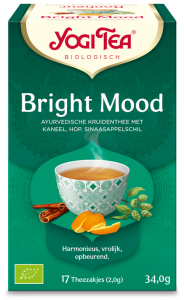 Herbatka ziołowo-korzenna Bright Mood Dobry nastrój BIO (17 x 2g) 34g - Yogi Tea