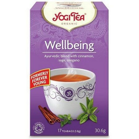 Herbatka ziołowo-korzenna Wellbeing Pełnia Życia BIO  (17 x 1,8g) 30,6g - Yogi Tea-2661