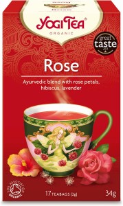 Herbatka ziołowo-kwiatowa Rose Różana BIO (17 x 2g) 34g - Yogi Tea