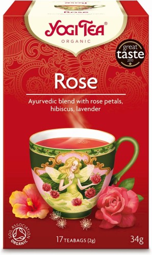 Herbatka ziołowo-kwiatowa Rose Różana BIO (17 x 2g) 34g - Yogi Tea-2663