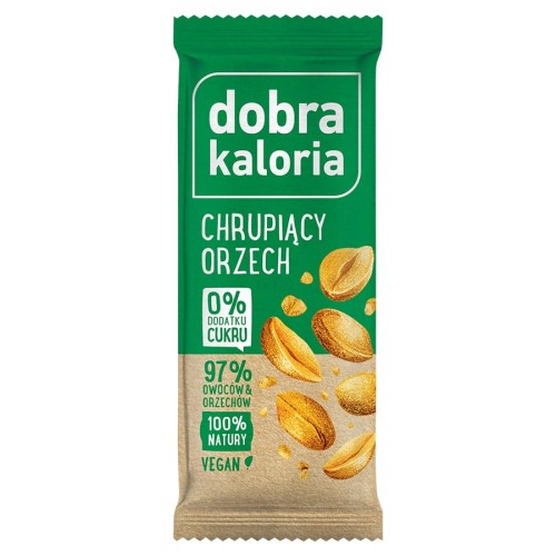 Baton owocowy *Chrupiący orzech*  35g - Dobra Kaloria-2721