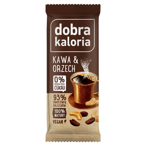 Baton owocowy *Kawa i orzech*  35g - Dobra Kaloria-2722