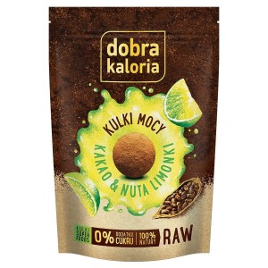 Kulki Mocy *Kakao i nuta limonki* 65g - Dobra Kaloria