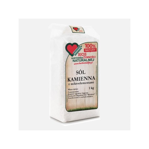 Sól kamienna kłodawska 1000g Bjos-139
