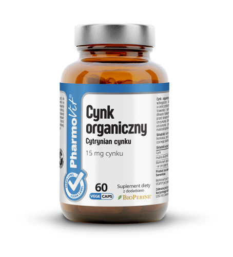 Cynk 60 kapsułek 19,2g (15mg) - Pharmovit-2785