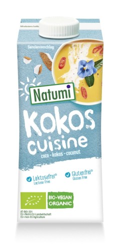 Zagęszczony produkt kokosowy do gotowania i pieczenia bezglutenowy BIO 200ml - Natumi-2793