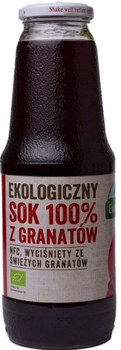 Sok z granatów 100% bez cukru NFC BIO 1l - Ekowital-2830