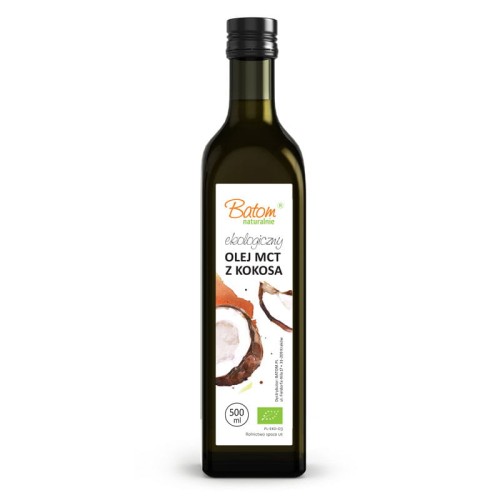 Olej MCT z kokosa BIO 500ml - Batom-2837