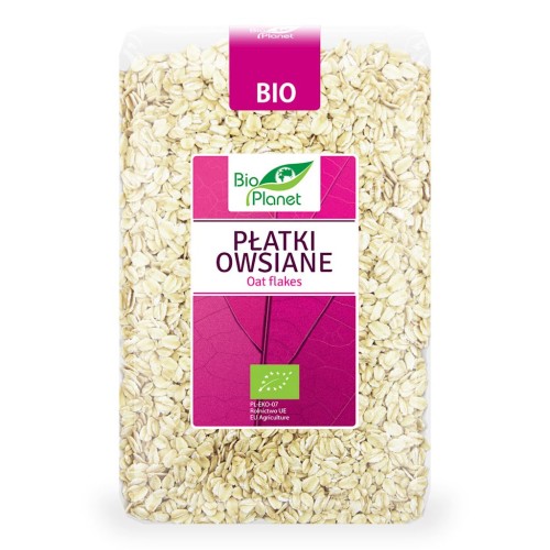 Płatki owsiane BIO 1kg - Bio Planet-2839