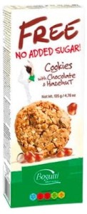 Ciasteczka z orzechami bez cukru 135g - Bogutti