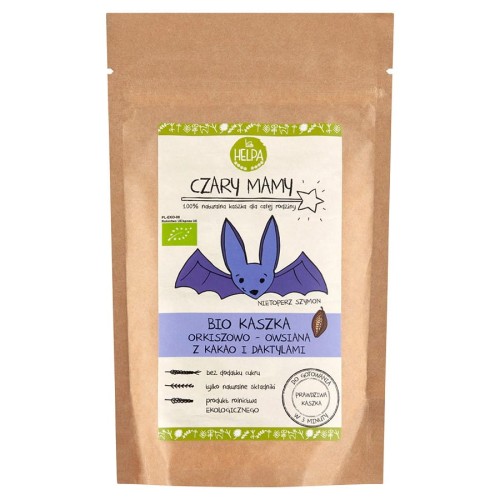 Kaszka Orkiszowo - Owsiana z Kakao i Daktylami BIO 200g - Helpa-3049